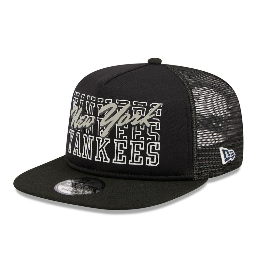 MLB New York Yankees New Era  Street Team A-Frame Trucker 9FIFTY Snapback Hat