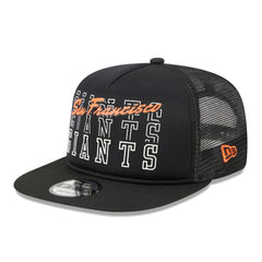 MLB San Francisco Giants New Era  Street Team A-Frame Trucker 9FIFTY Snapback Hat