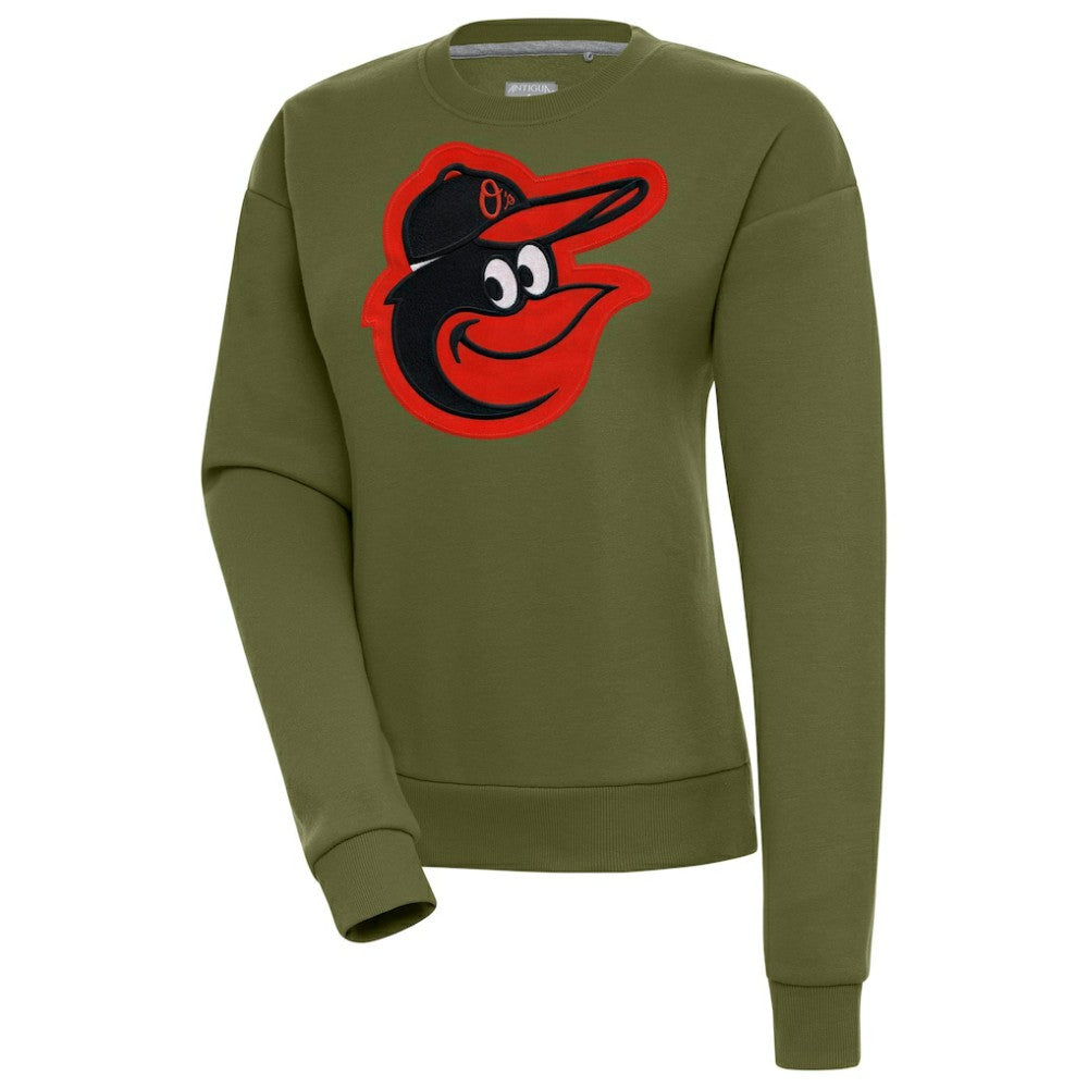 MLB Baltimore Orioles Antigua Women's Victory Pullover Sweatshirt
