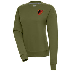 MLB Baltimore Orioles Antigua Women's Victory Pullover Sweatshirt