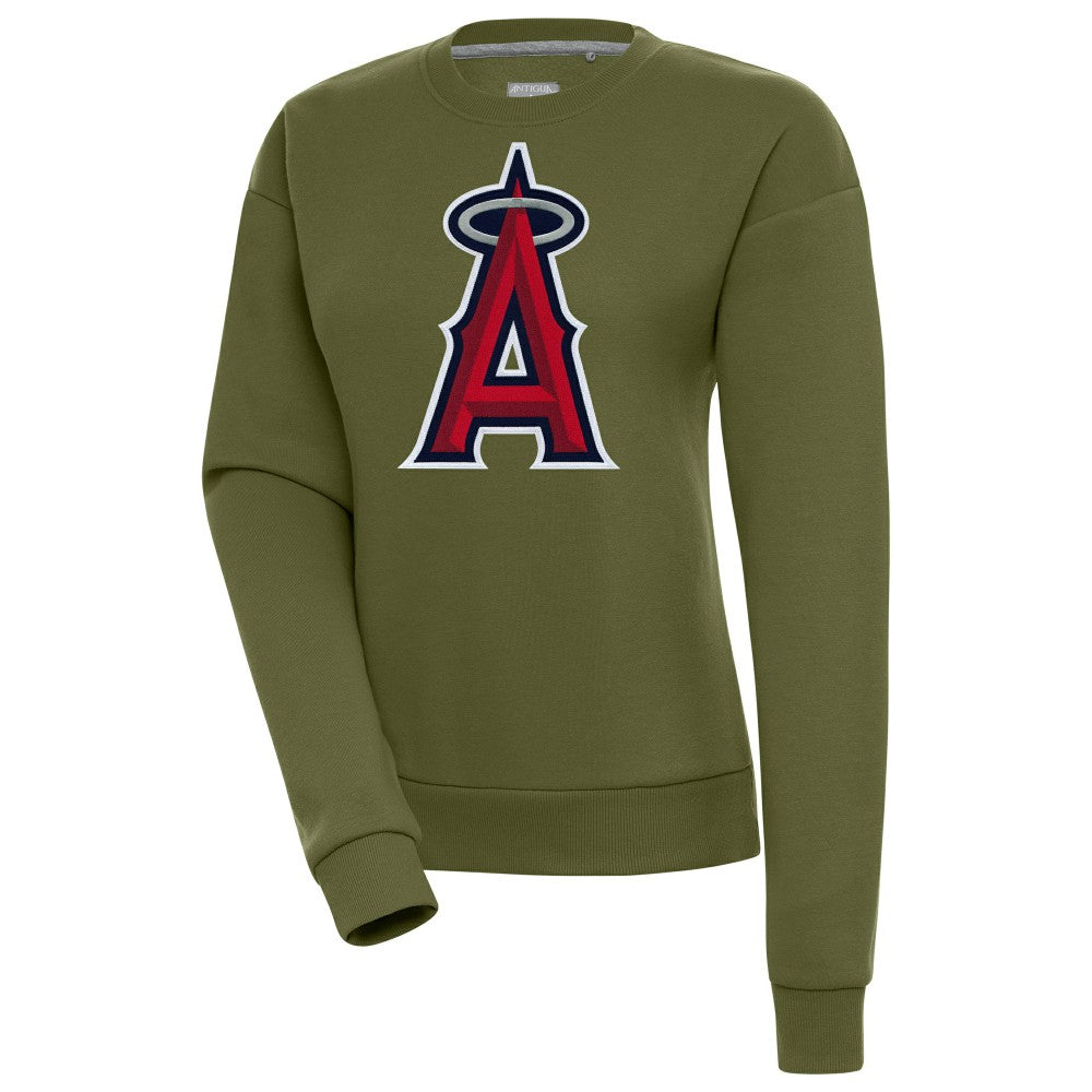 MLB Los Angeles Angels Antigua Women's Victory Pullover Sweatshirt