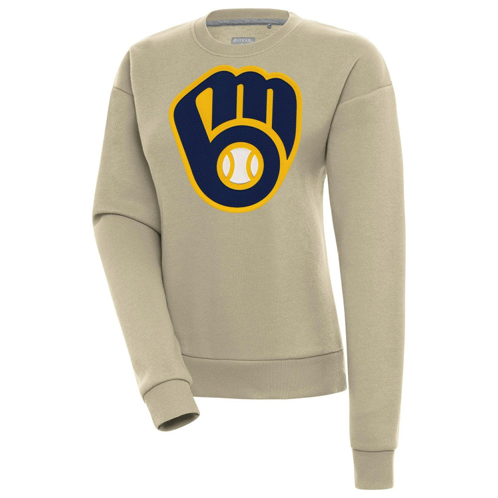 MLB Milwaukee Brewers Antigua Women's Victory Pullover Sweatshirt