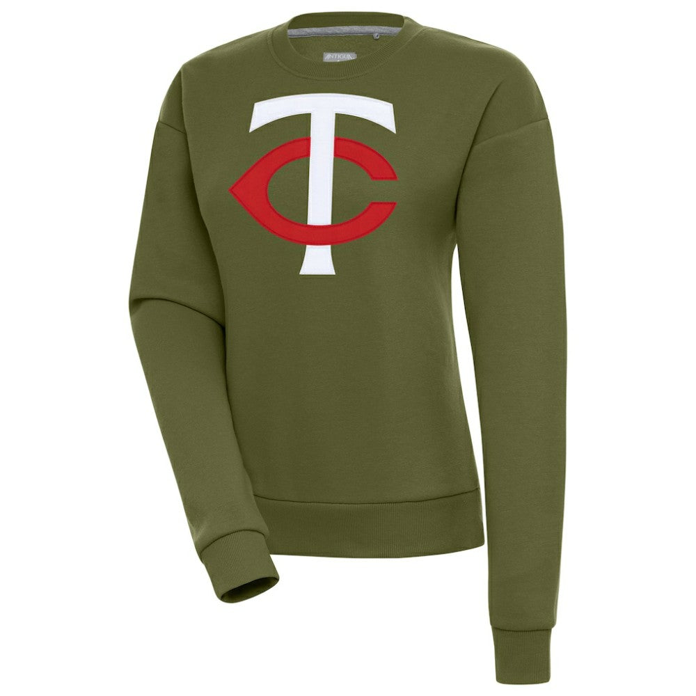MLB Minnesota Twins Antigua Women's Victory Pullover Sweatshirt