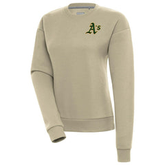 MLB Athletics Antigua Women's Victory Pullover Sweatshirt