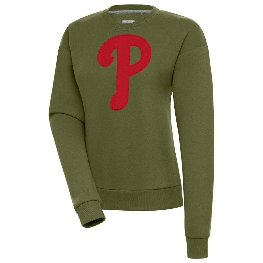 MLB Philadelphia Phillies Antigua Women's Victory Pullover Sweatshirt