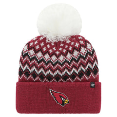 '47 Women's Elsa Cuffed Knit Hat with Pom - Arizona Cardinals