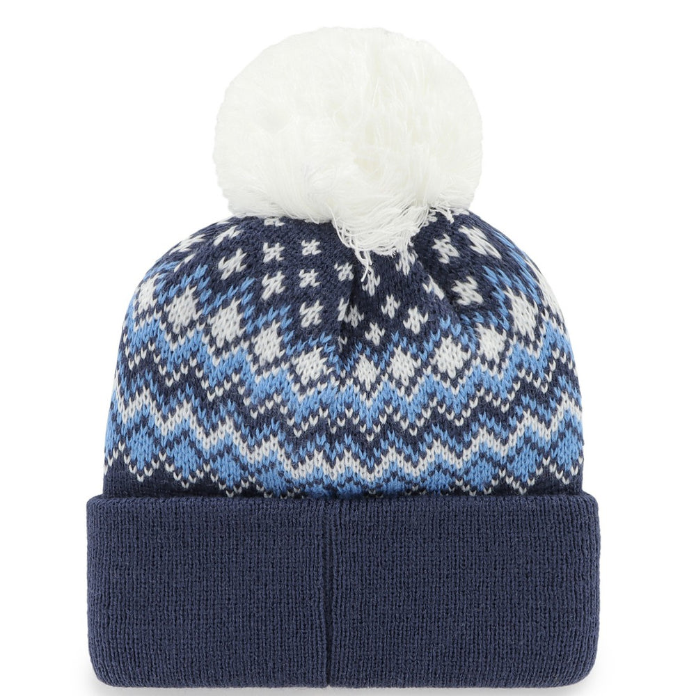 '47 Women's Elsa Cuffed Knit Hat with Pom - Tennessee Titans