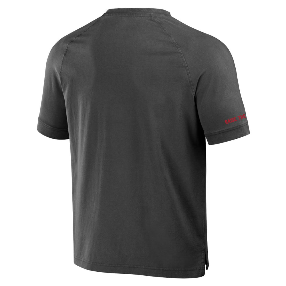 NFL x Darius Rucker Collection Washed Raglan Henley T-Shirt - Tampa Bay Buccaneers