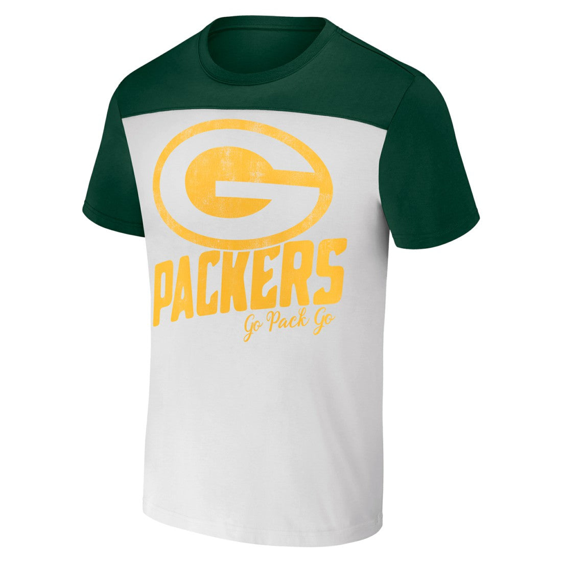 NFL x Darius Rucker Collection Colorblocked T-Shirt - Green Bay Packers