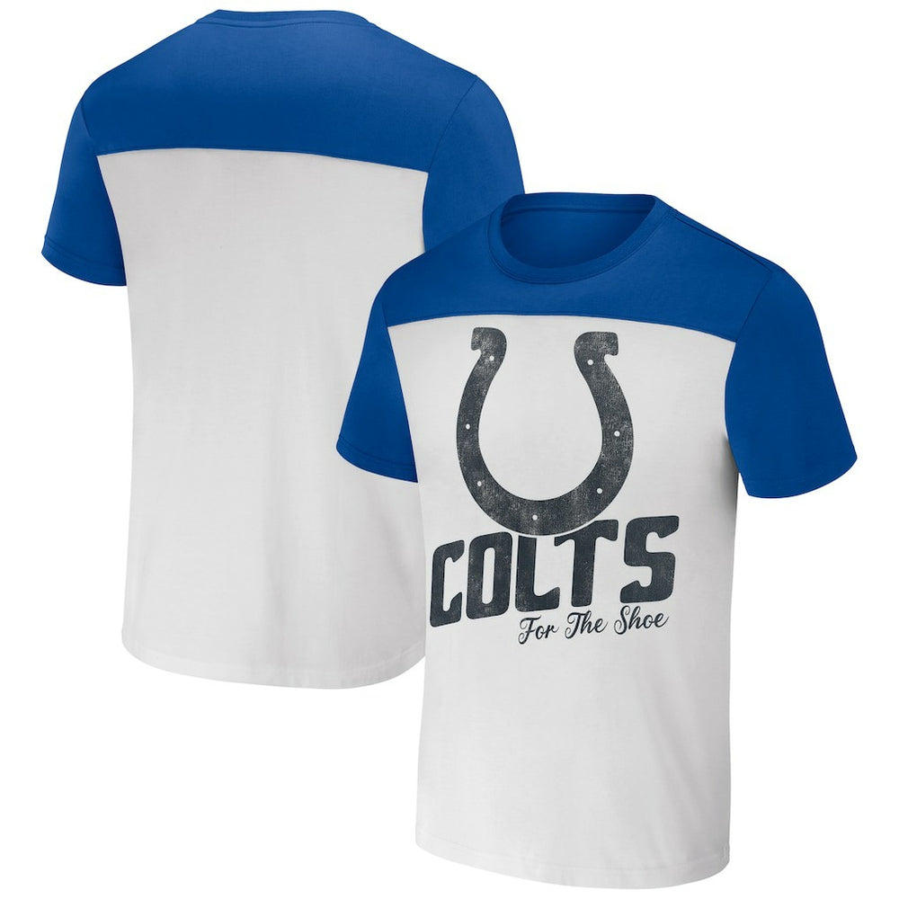 NFL x Darius Rucker Collection Colorblocked T-Shirt - Indianapolis Colts