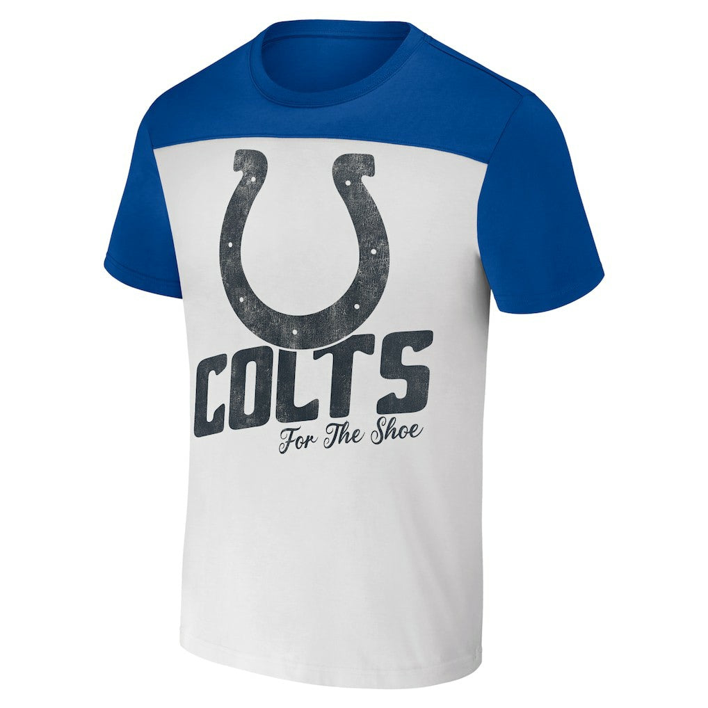 NFL x Darius Rucker Collection Colorblocked T-Shirt - Indianapolis Colts