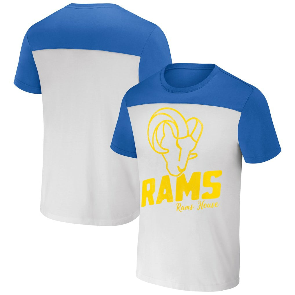 NFL x Darius Rucker Collection Colorblocked T-Shirt - Los Angeles Rams