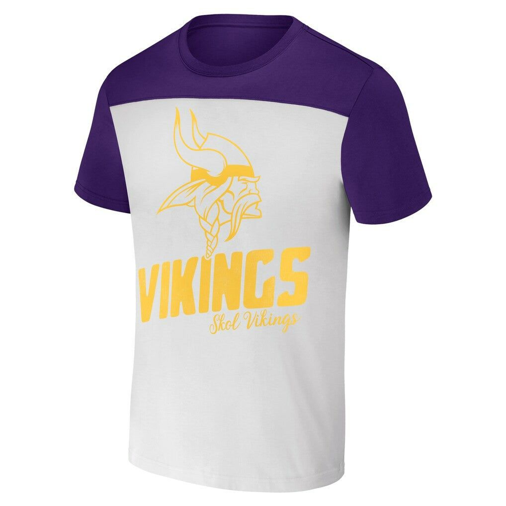 NFL x Darius Rucker Collection Colorblocked T-Shirt - Minnesota Vikings