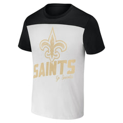 NFL x Darius Rucker Collection Colorblocked T-Shirt - New Orleans Saints