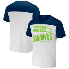 NFL x Darius Rucker Collection Colorblocked T-Shirt - Seattle Seahawks