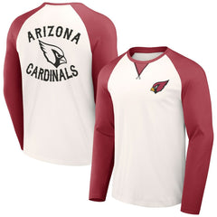 NFL x Darius Rucker Collection Long Sleeve Raglan T-Shirt - Arizona Cardinals