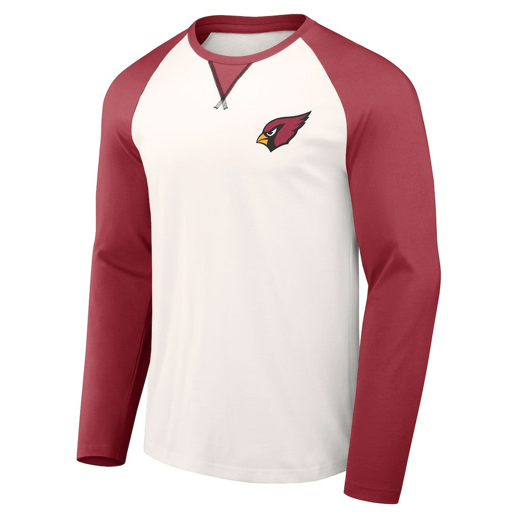 NFL x Darius Rucker Collection Long Sleeve Raglan T-Shirt - Arizona Cardinals