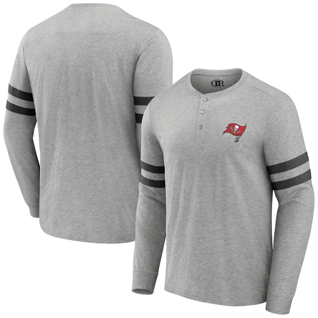 NFL x Darius Rucker Collection Henley Long Sleeve T-Shirt - Tampa Bay Buccaneers