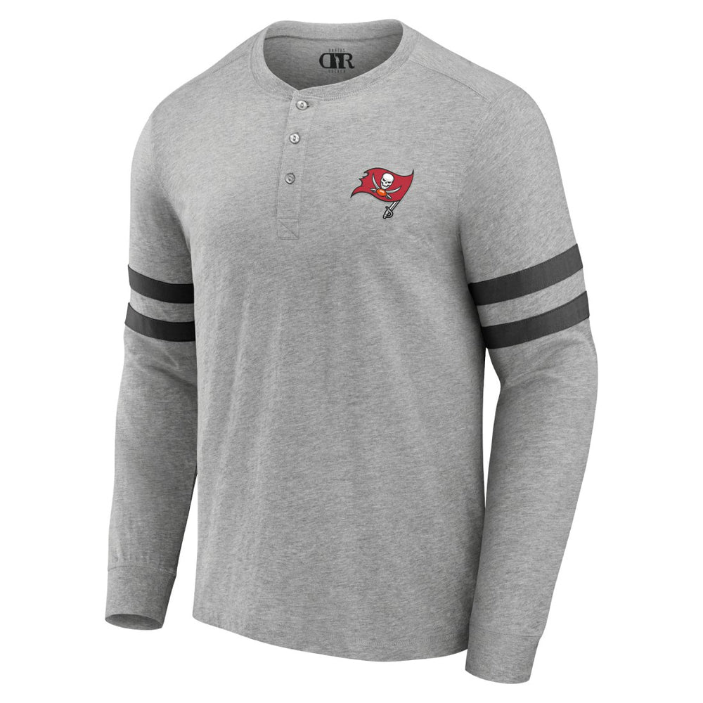 NFL x Darius Rucker Collection Henley Long Sleeve T-Shirt - Tampa Bay Buccaneers