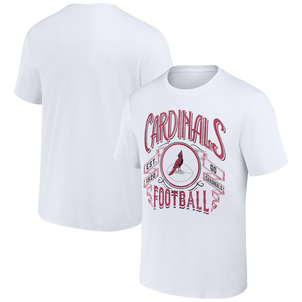 NFL x Darius Rucker Collection Vintage Football T-Shirt - Arizona Cardinals