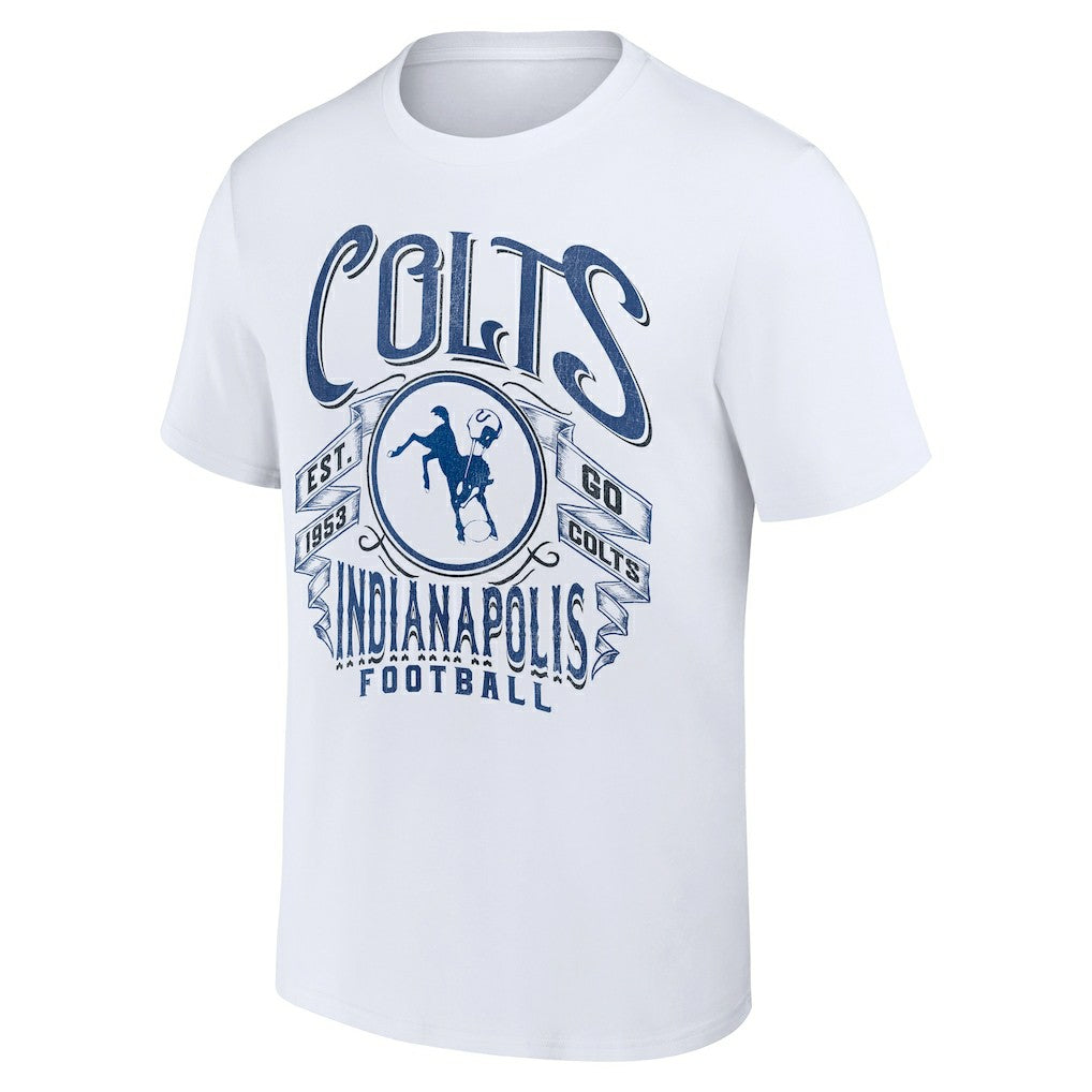 NFL x Darius Rucker Collection Vintage Football T-Shirt - Indianapolis Colts