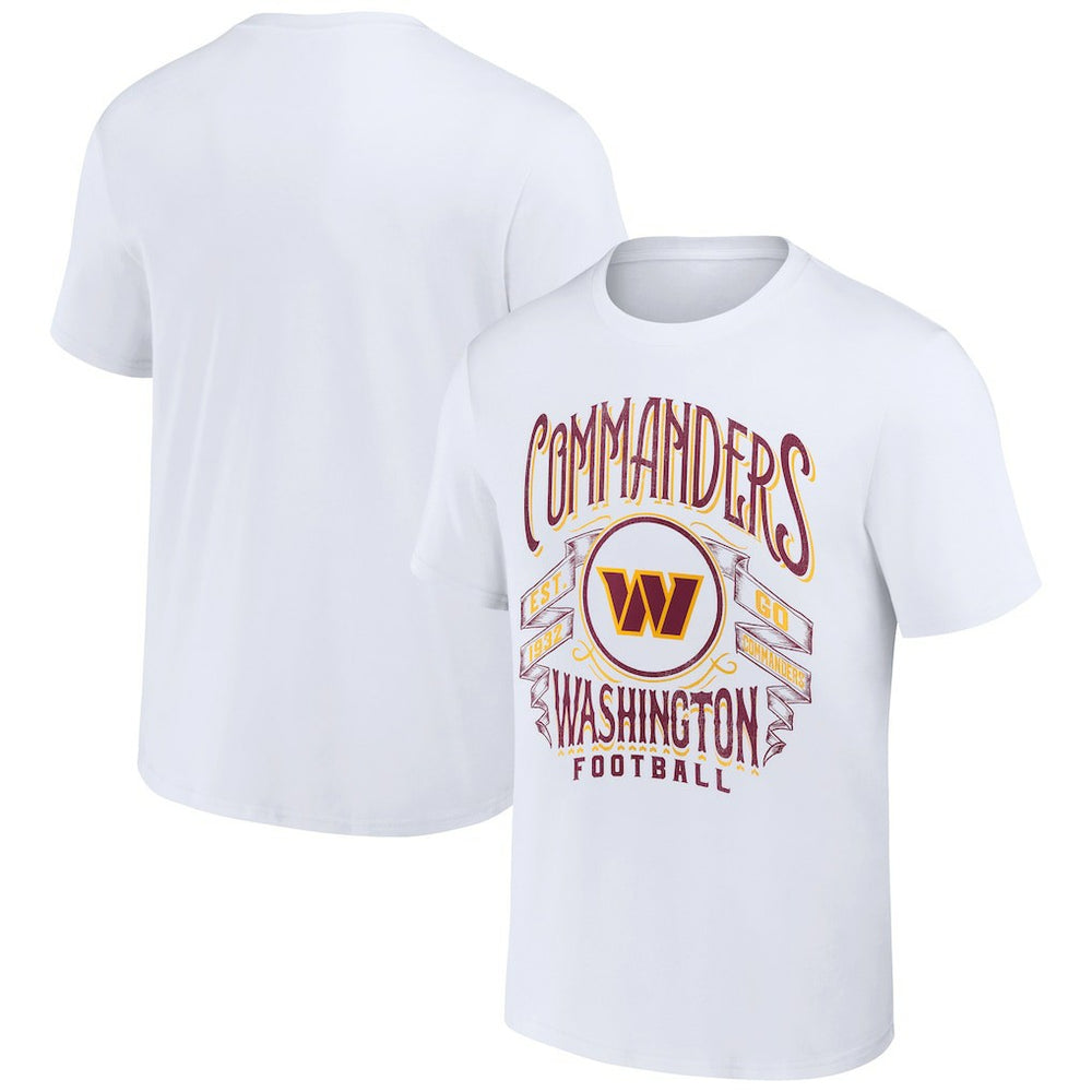 NFL x Darius Rucker Collection Vintage Football T-Shirt - Washington Commanders