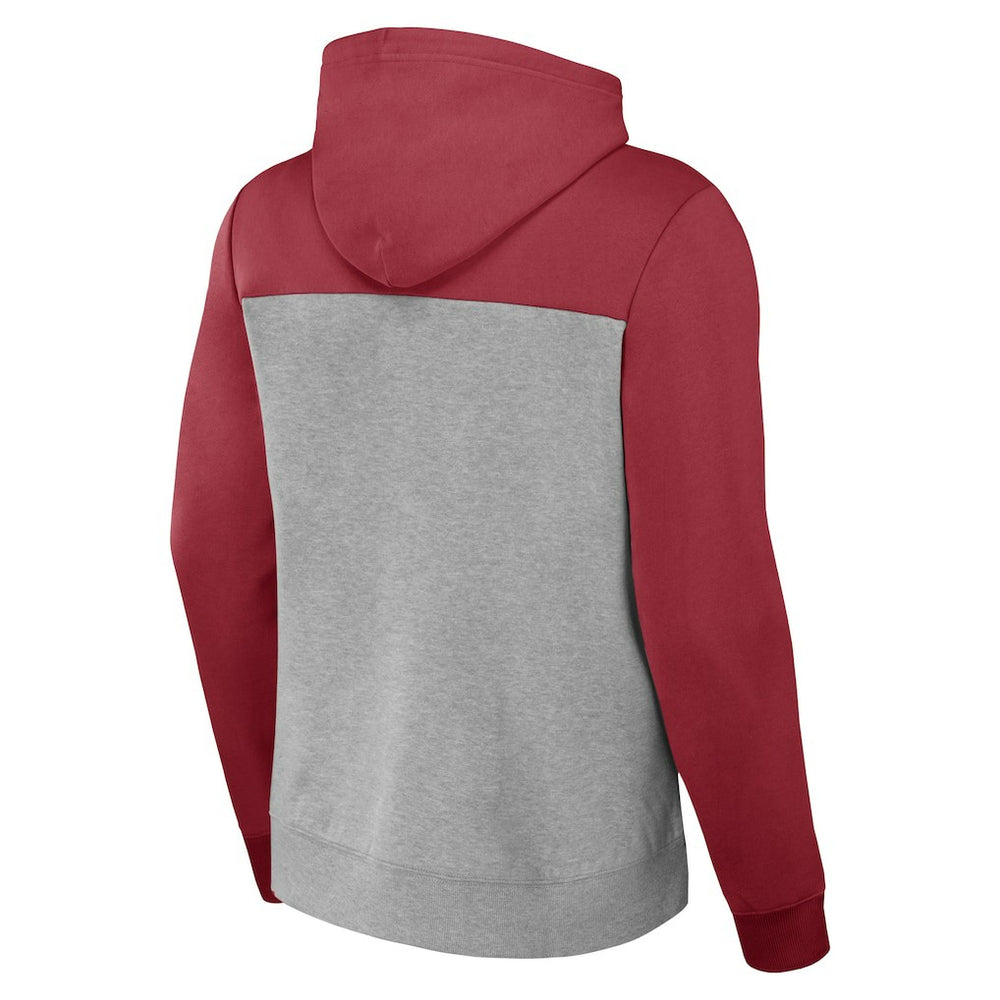 NFL x Darius Rucker Collection Color Blocked Pullover Hoodie - Arizona Cardinals