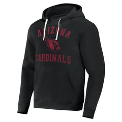 NFL x Darius Rucker Collection Coaches Pullover Hoodie - Arizona Cardinals