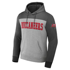 NFL x Darius Rucker Collection Color Blocked Pullover Hoodie - Tampa Bay Buccaneers