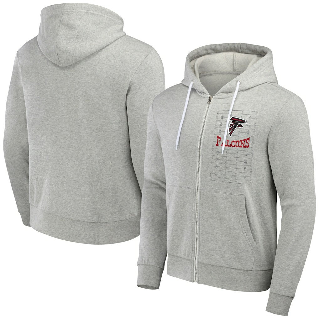 NFL x Darius Rucker Collection Domestic Full-Zip Hoodie - Atlanta Falcons