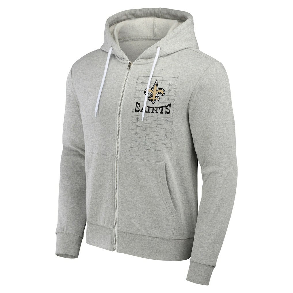 NFL x Darius Rucker Collection Domestic Full-Zip Hoodie - New Orleans Saints