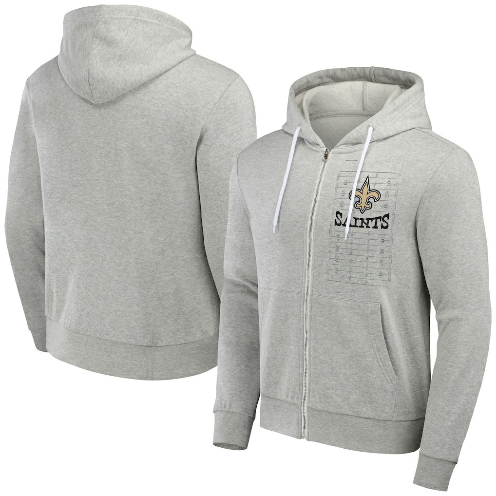 NFL x Darius Rucker Collection Domestic Full-Zip Hoodie - New Orleans Saints