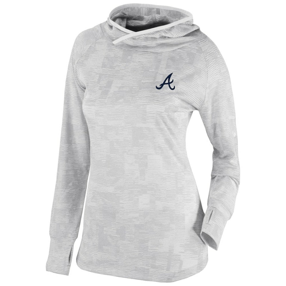 MLB Atlanta Braves Columbia Women's Omni-Wick Sunday Ball Pullover Hoodie