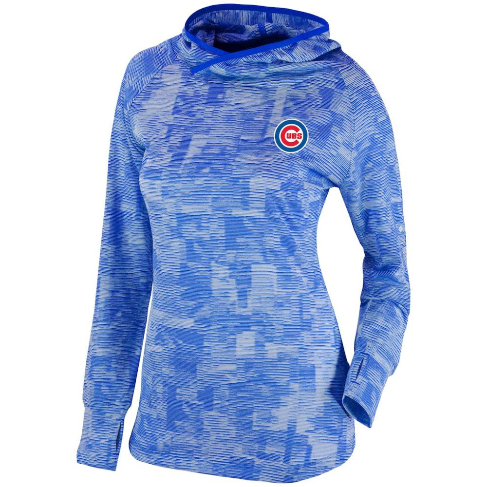 MLB Chicago Cubs Columbia Women's Omni-Wick Sunday Ball Pullover Hoodie