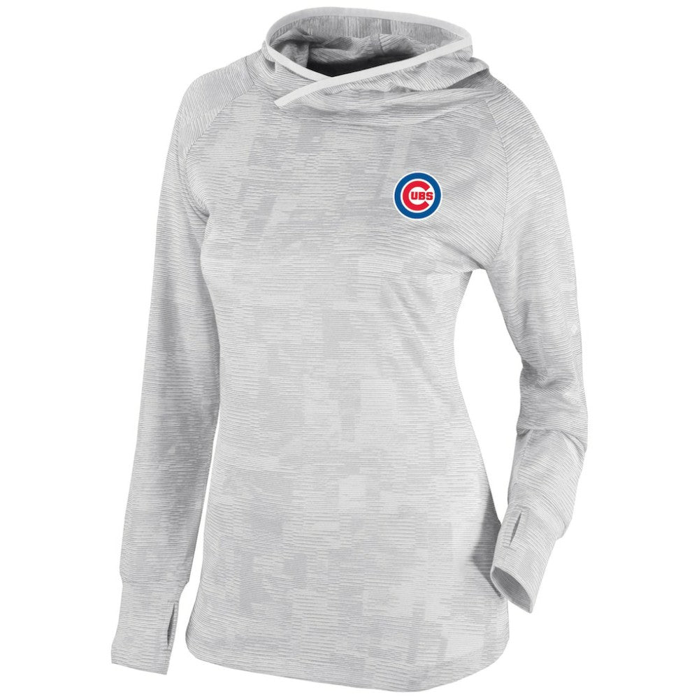 MLB Chicago Cubs Columbia Women's Omni-Wick Sunday Ball Pullover Hoodie