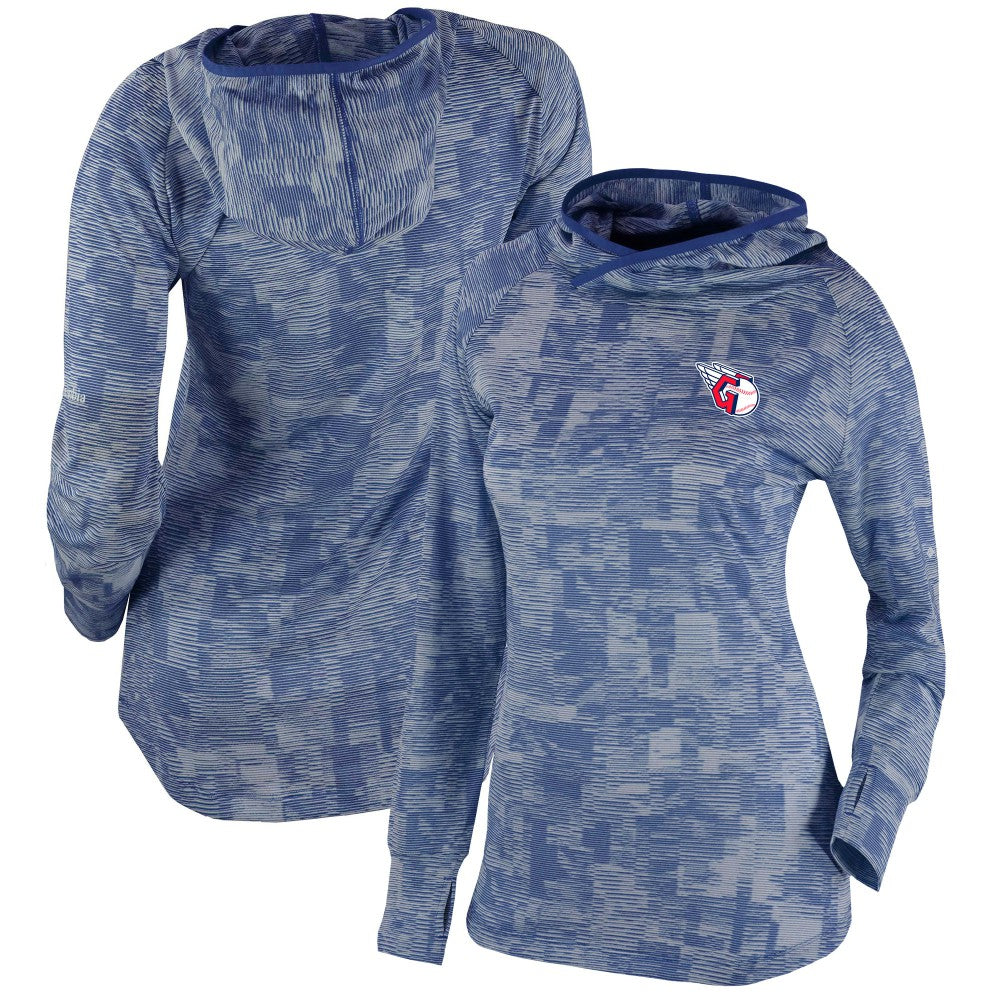 MLB Cleveland Guardians Columbia Women's Omni-Wick Sunday Ball Pullover Hoodie