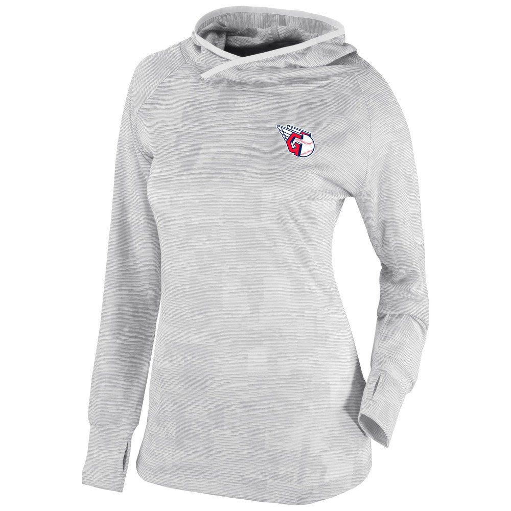 MLB Cleveland Guardians Columbia Women's Omni-Wick Sunday Ball Pullover Hoodie