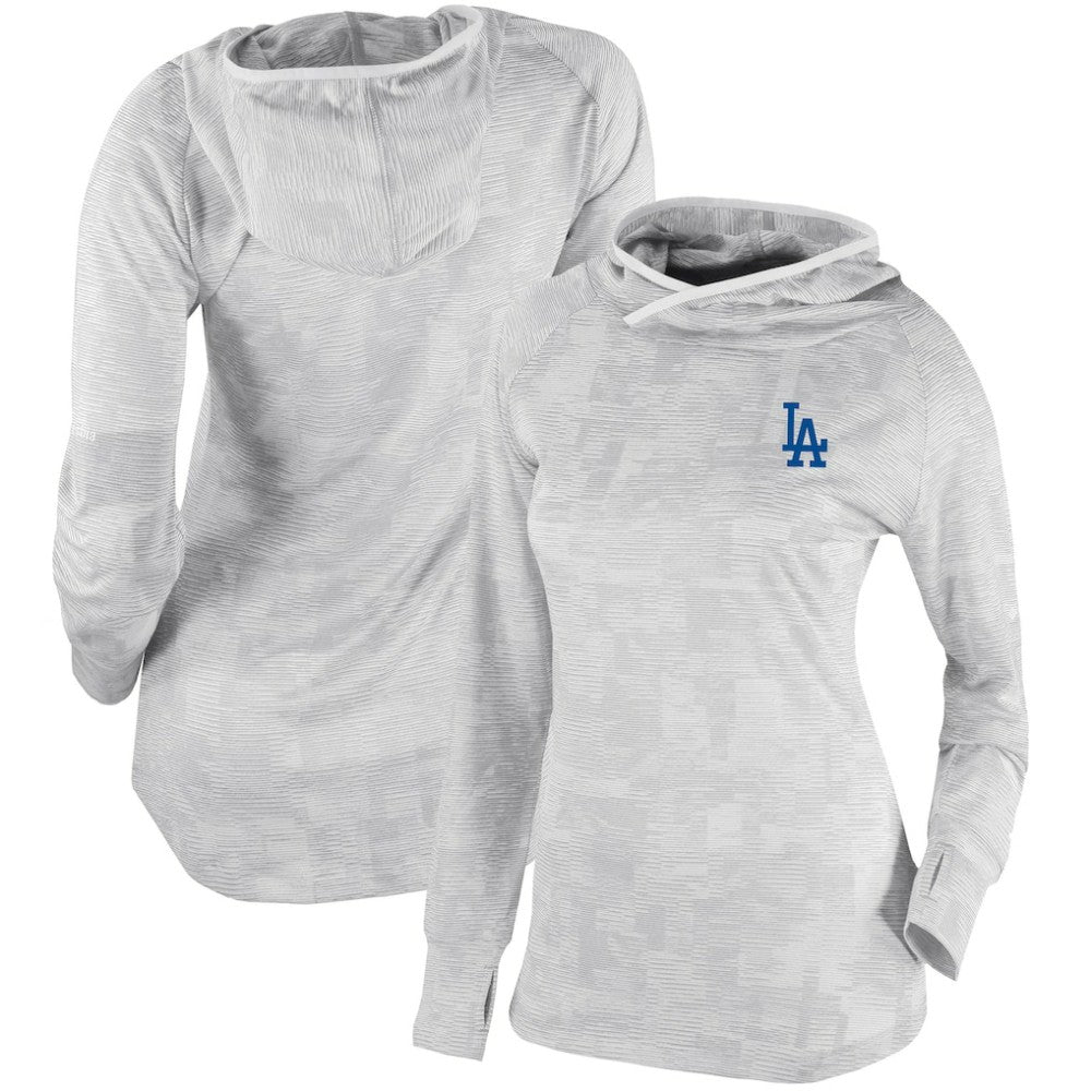 MLB Los Angeles Dodgers Columbia Women's Omni-Wick Sunday Ball Pullover Hoodie