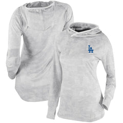 MLB Los Angeles Dodgers Columbia Women's Omni-Wick Sunday Ball Pullover Hoodie