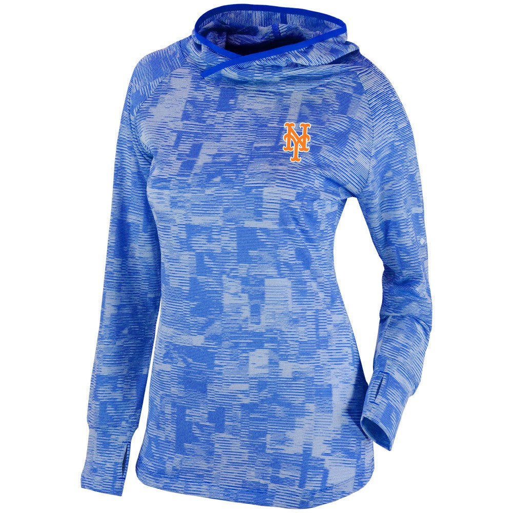 MLB New York Mets Columbia Women's Omni-Wick Sunday Ball Pullover Hoodie
