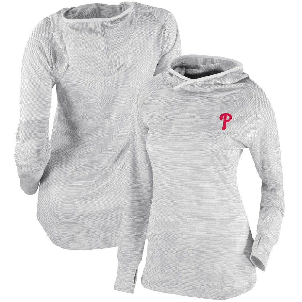 MLB Philadelphia Phillies Columbia Women's Omni-Wick Sunday Ball Pullover Hoodie