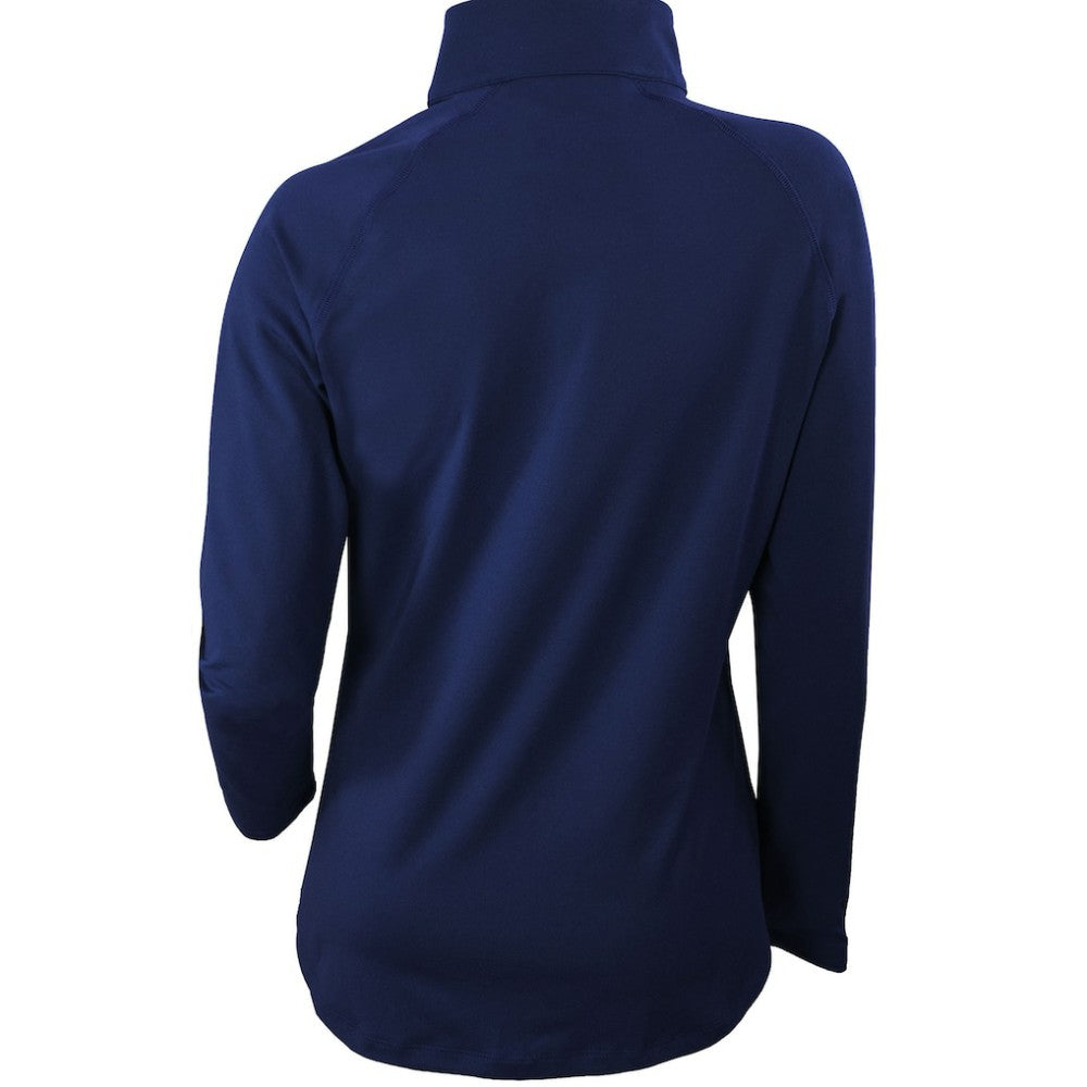 MLB Boston Red Sox Columbia Women's Omni-Wick Outward Nine Quarter-Zip Pullover Top
