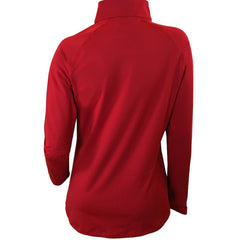 MLB Chicago Cubs Columbia Women's Omni-Wick Outward Nine Quarter-Zip Pullover Top