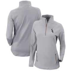 MLB Chicago White Sox Columbia Women's Omni-Wick Outward Nine Quarter-Zip Pullover Top