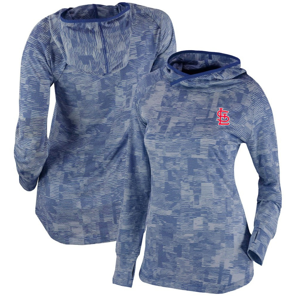 MLB St. Louis Cardinals Columbia Women's Omni-Wick Sunday Ball Pullover Hoodie