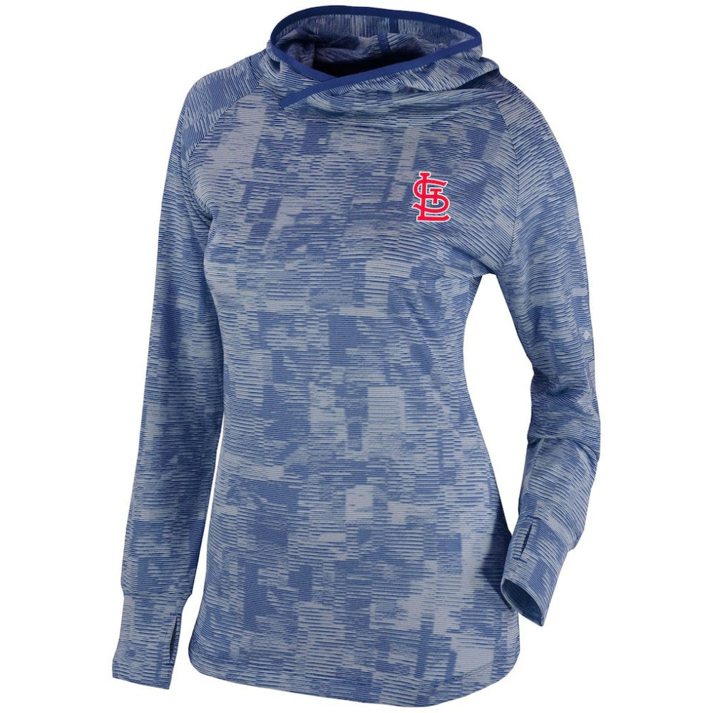 MLB St. Louis Cardinals Columbia Women's Omni-Wick Sunday Ball Pullover Hoodie