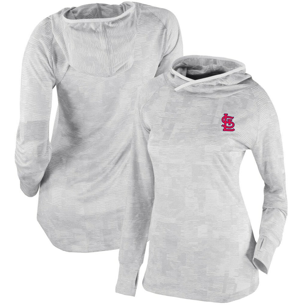 MLB St. Louis Cardinals Columbia Women's Omni-Wick Sunday Ball Pullover Hoodie