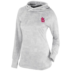 MLB St. Louis Cardinals Columbia Women's Omni-Wick Sunday Ball Pullover Hoodie