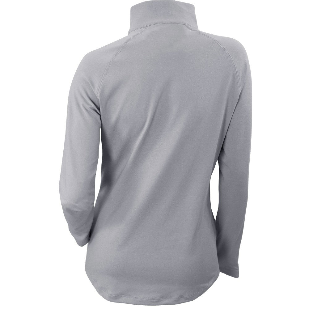 MLB Milwaukee Brewers Columbia Women's Omni-Wick Outward Nine Quarter-Zip Pullover Top