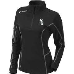 MLB Chicago White Sox Columbia Women's Omni-Wick Shotgun Quarter-Zip Pullover Top